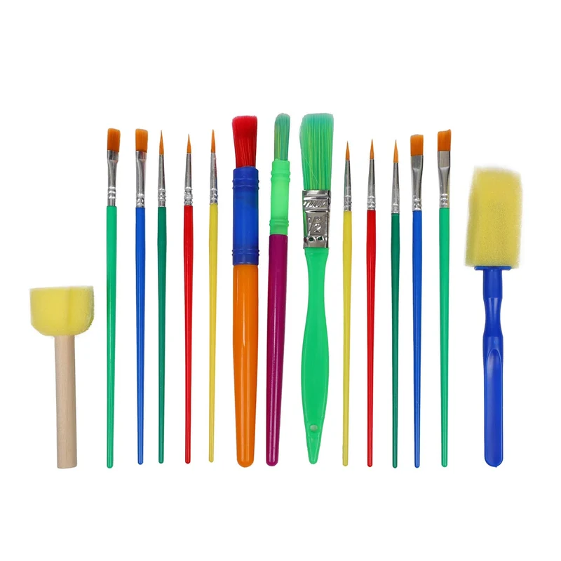 Art.2679 Juego De Pincel/Brocha/Esponja Diferentes Medidas 12pz