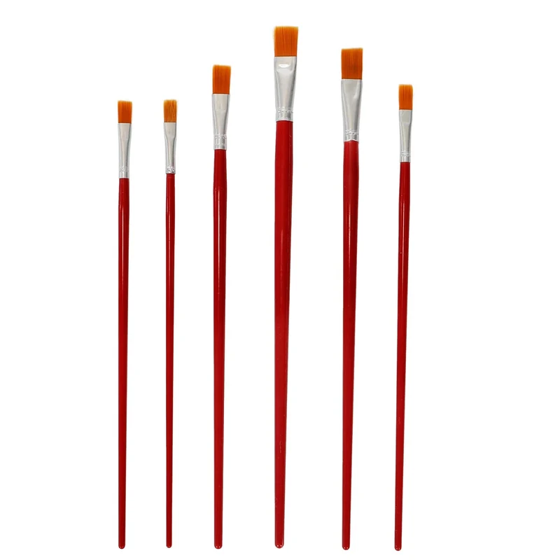 Art.2678 Juego 6 Pinceles Diferentes Medidas 6pz
