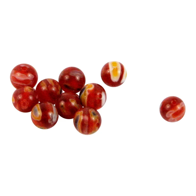 Art.9424 Cuenta Redonda Tipo Murano 6mm 10pz