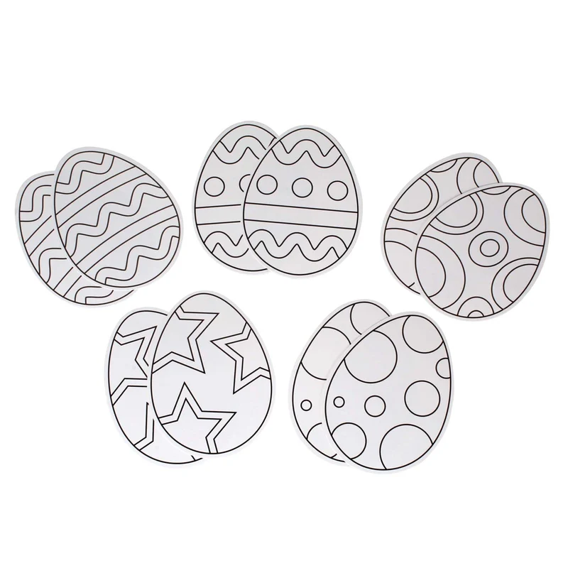 Art.8615 Huevos Para Decorar 12x9cm 10pz