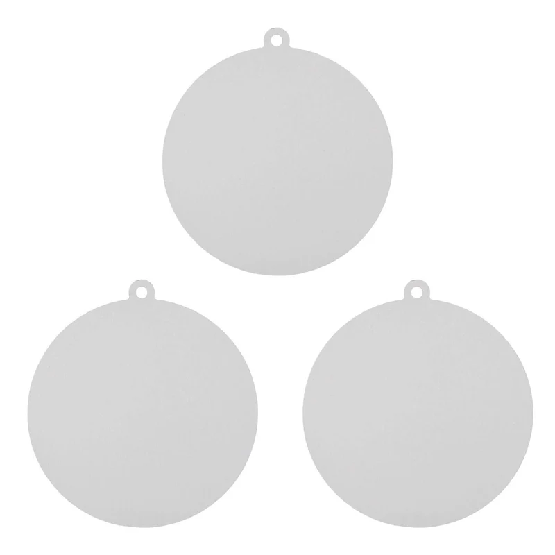 Art.9235 Figura Navideña Blanca 12x12cm 3pz