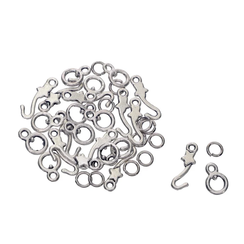 Art.7401 Broche Para Collar 1.5cm Aprox 12Jgos