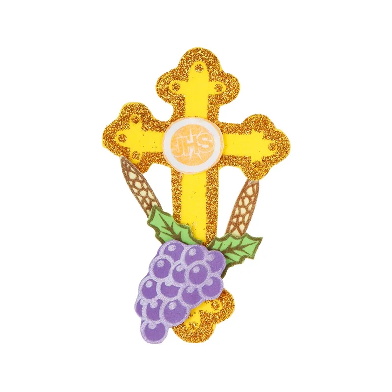 Art.7132 Fomi Cruz 1ra. Comunión 12x7.5cm 2pz