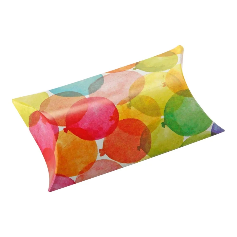Art.3985 Caja para Dulces Almohada 5x9cm 10pz
