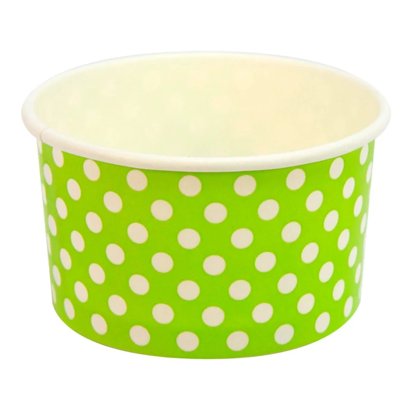 Art.3912 Vaso Impreso Puntos 8.6cm 24pz