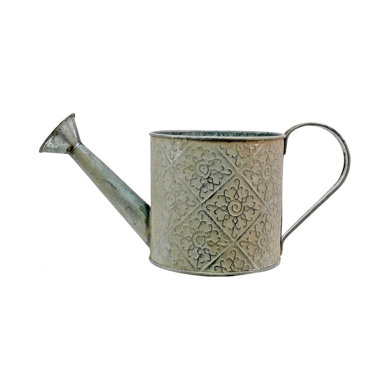 Art.4593 Base Metal Regadera Rombos Zinc 14cm 1pz