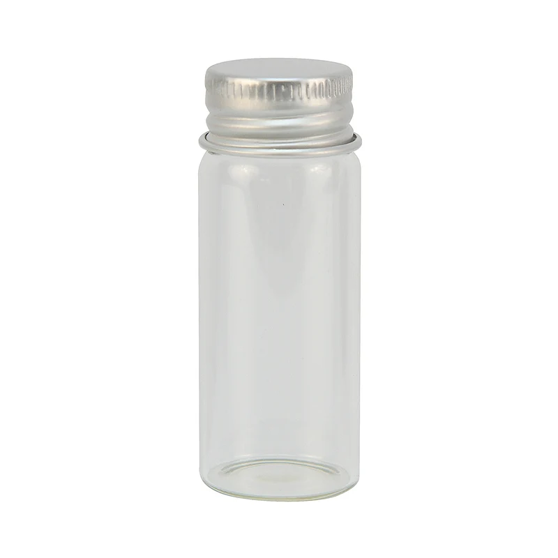 Art.3739 Botella Cristal Con Tapa aprox 27ml 7x2.6cm 12pz