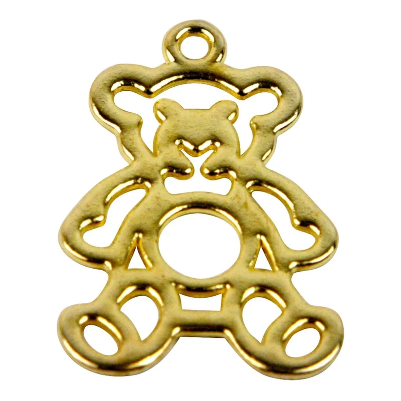 Art.3678 Dije Contorno De Oso 24.4mm 10pz