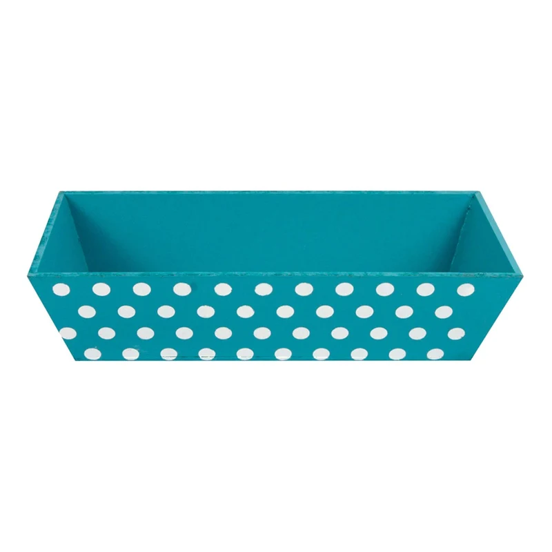 Art.3257 Charola Rectangular Con Puntos 28cm 1pz