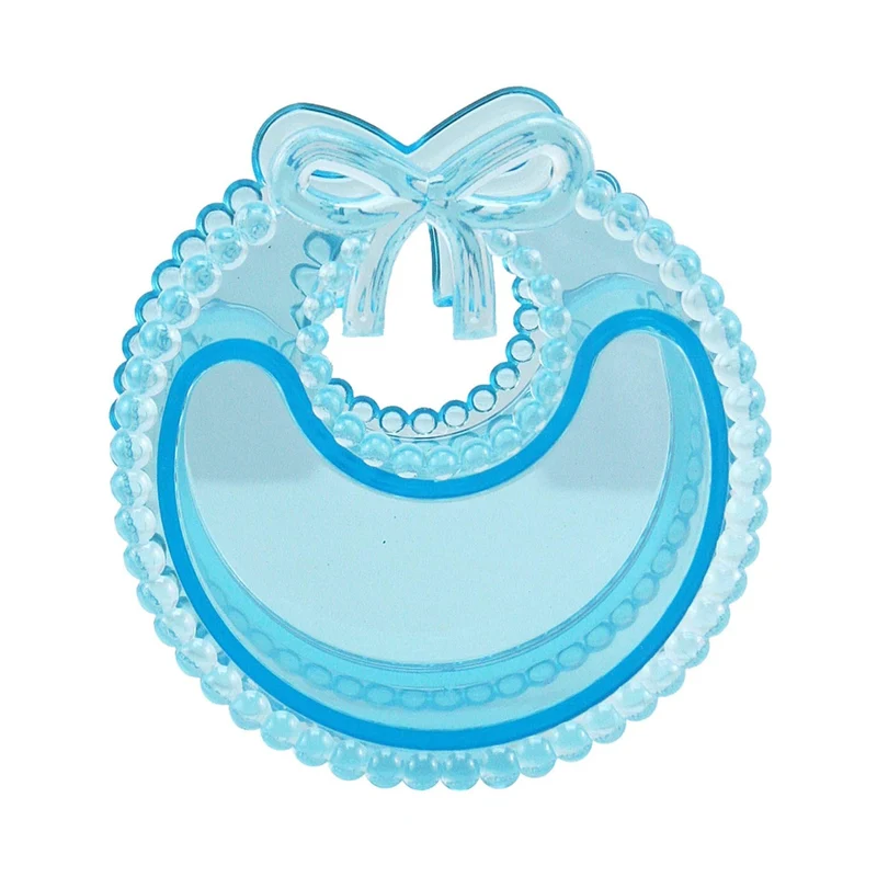 Art.2989 Cajita Redonda Babero 5.5cm 4pz