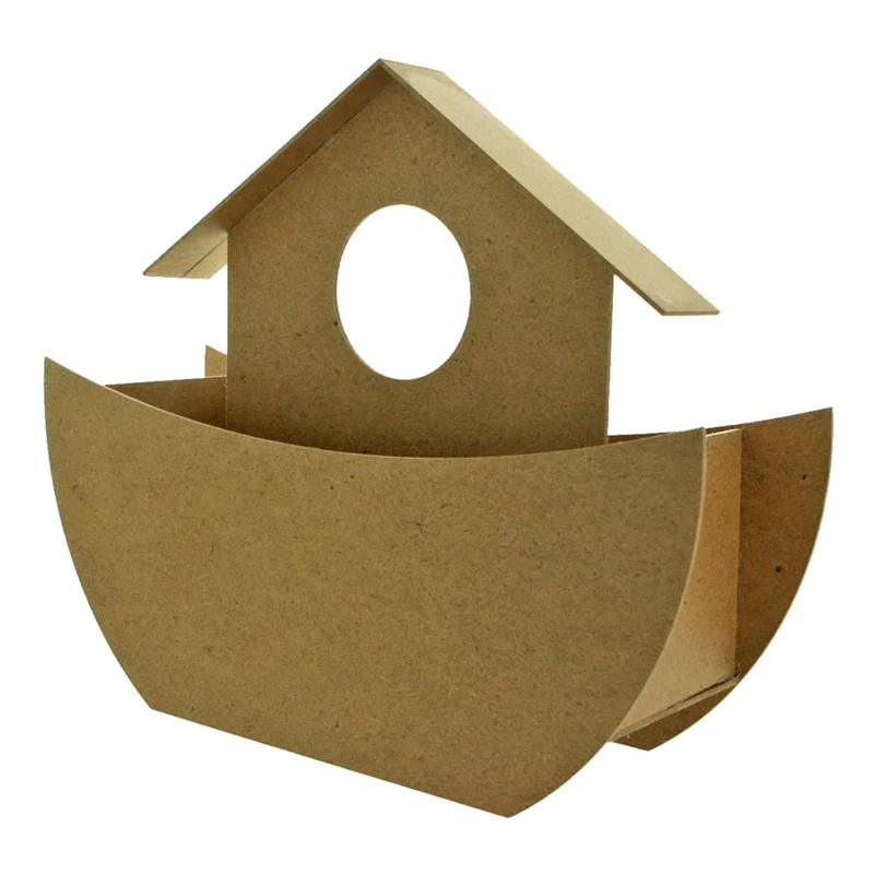 Art.2763 Base Madera Arca De Noé 30x36x14.5cm 1pz