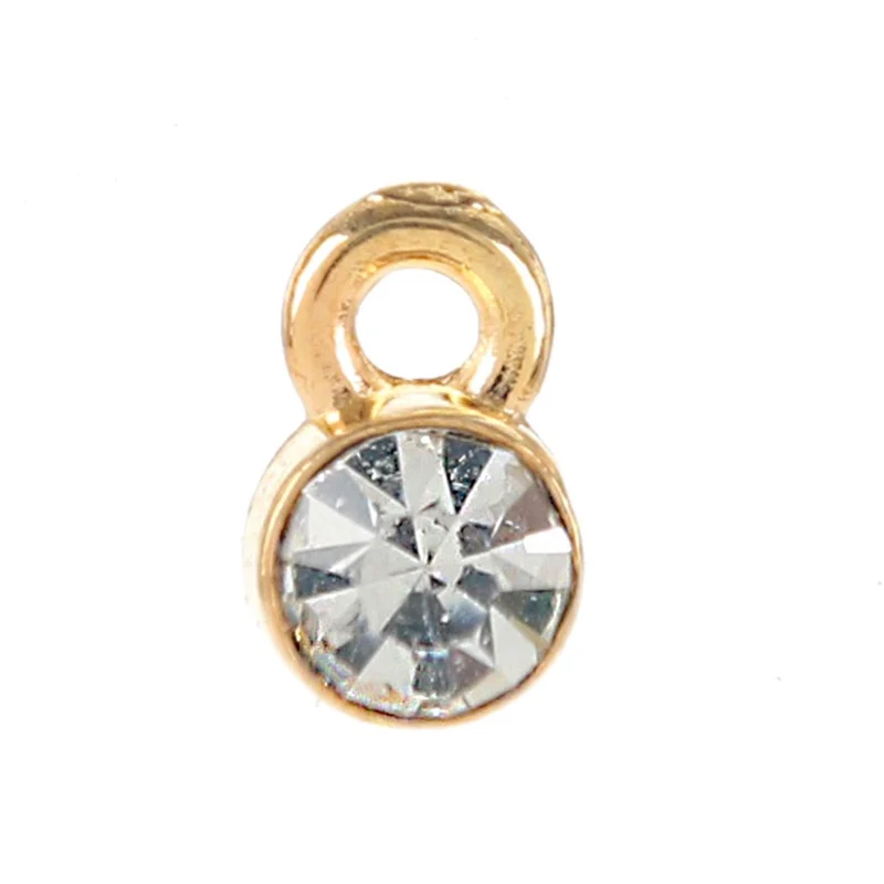 Art.2638 Dije Con Piedra 9mm 20pz