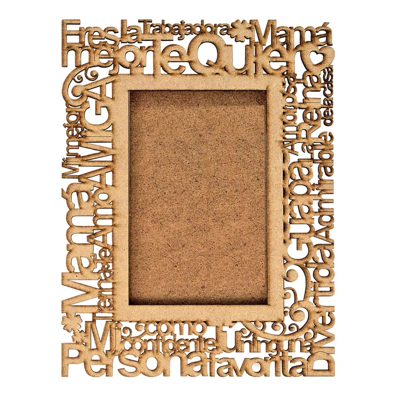Art.2451 Marco Mamá Láser 18x24cm 1pz