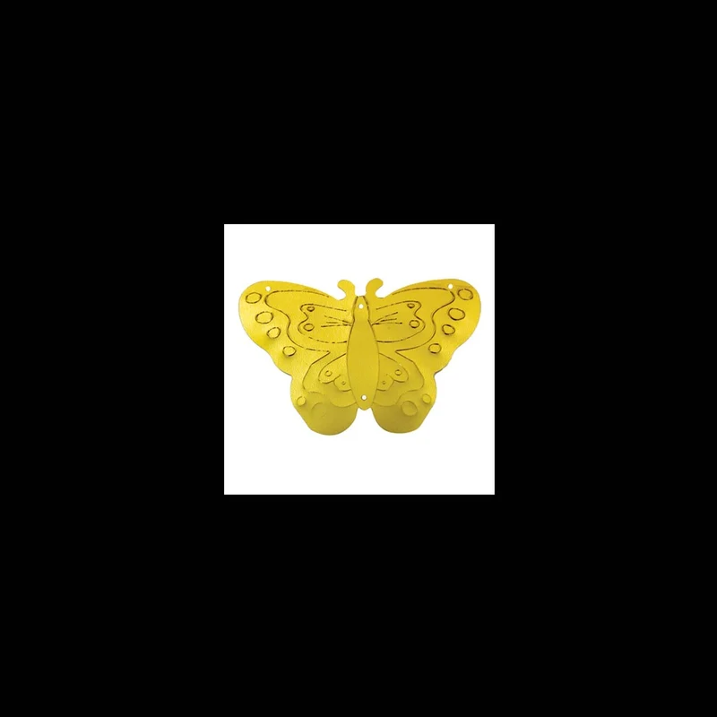 Art.2220 Mariposa Metálica 65x80mm 15g (aprox 16pz)