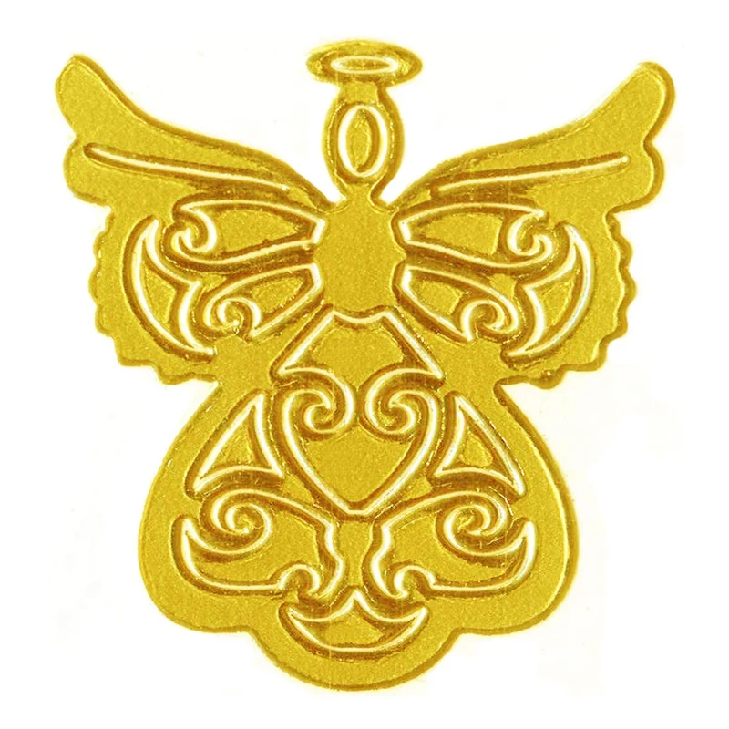 Art.2126 Figura Ángel Con Adhesivo 3x2.9cm 12pz