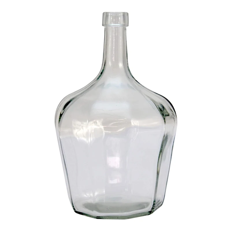 Art.1784 Botella De Cristal Con Corcho 24x15x15cm 1.7L