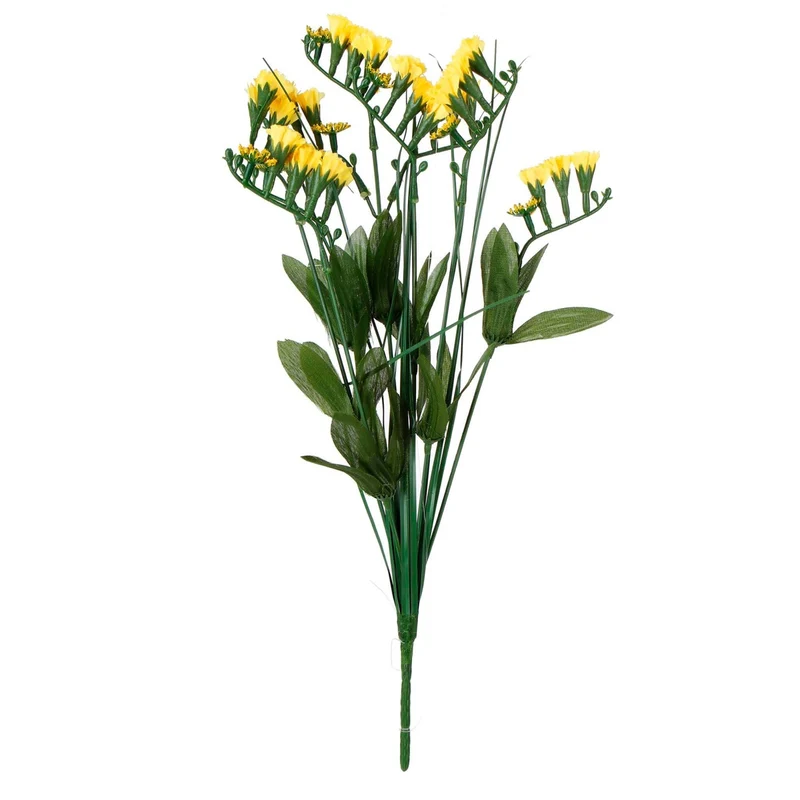 Art.1632 Ramo Frezia Con Flor X7 38cm 1pz