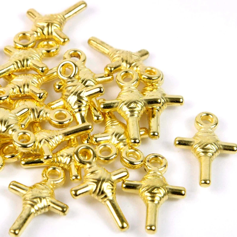 Art.1487 Cruz Plástica Color Plata 23mm 20pz