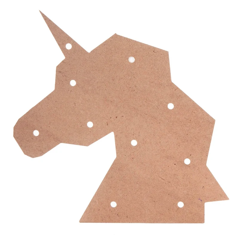Art.1354 Tapa Forma De Unicornio 28.5x28cm 1pz