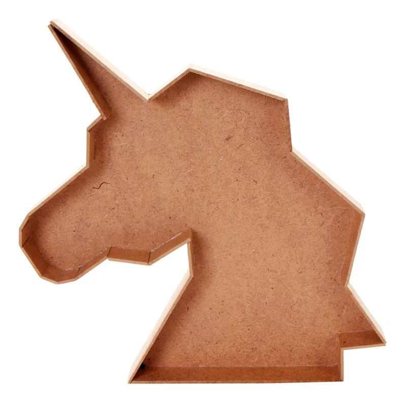 Art.1352 Caja Forma De Unicornio 30x30x3cm 1pz