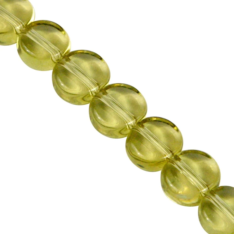 Art.1289 Cuenta Pastilla De Cristal 6mm Hilo 36cm (aprox 54pz)