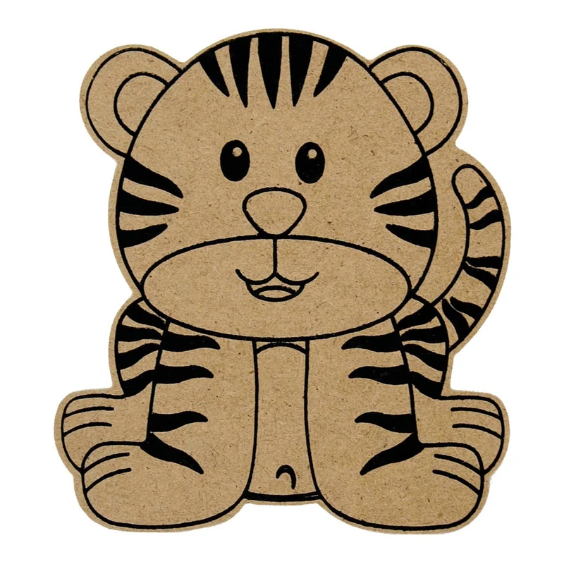 Art.1171 Contorno Tigre 18x18cm 1pz