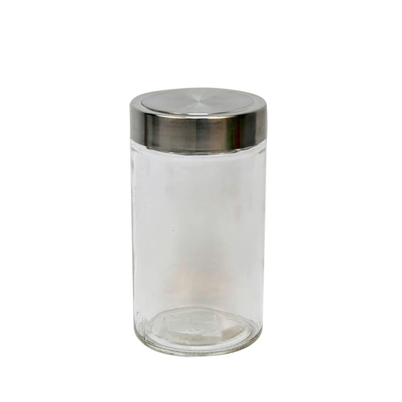 Art.11394 Frasco Con Tapa Metálica aprox 920ml 17x9.5cm 1pz