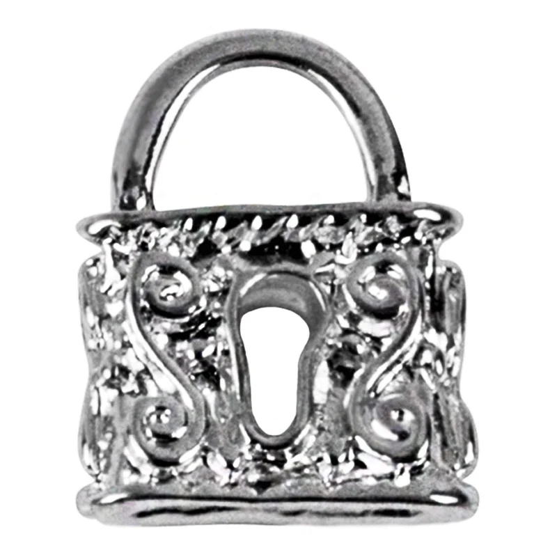 Art.10569 Dije De Candado 24x16mm 8pz