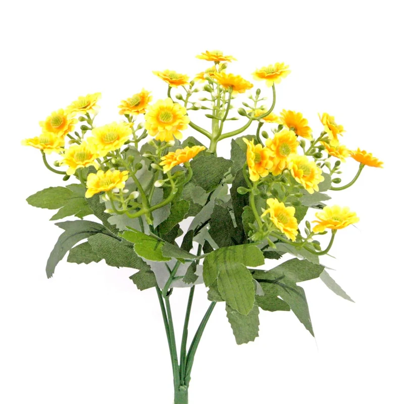 Art.1044 Ramo Chico De Margarita Mini 27cm 1pz