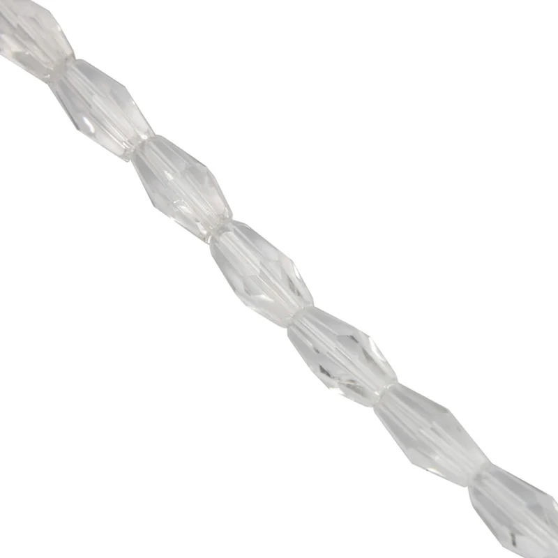 Art.10290 Puntilla Fina De Cristal 6x12mm hilo 36cm (aprox 28pz)