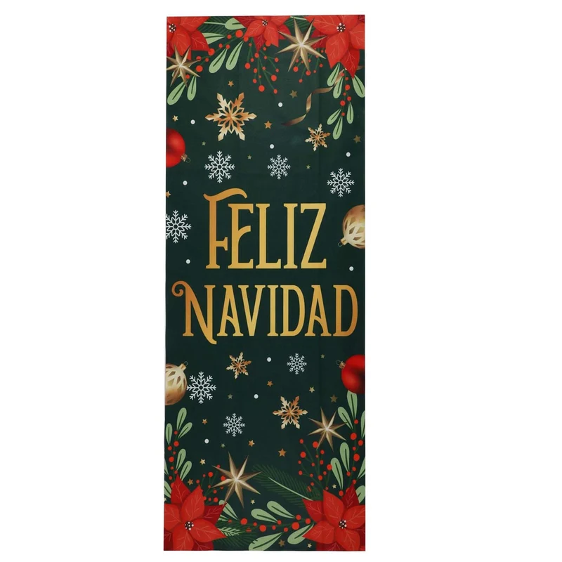 Art.6082 Cubre Puerta Navideño 200x80cm (Aprox) 1pz