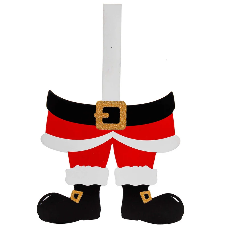 Art.5295 Pies Santa Color Grande 50x34cm 1pz