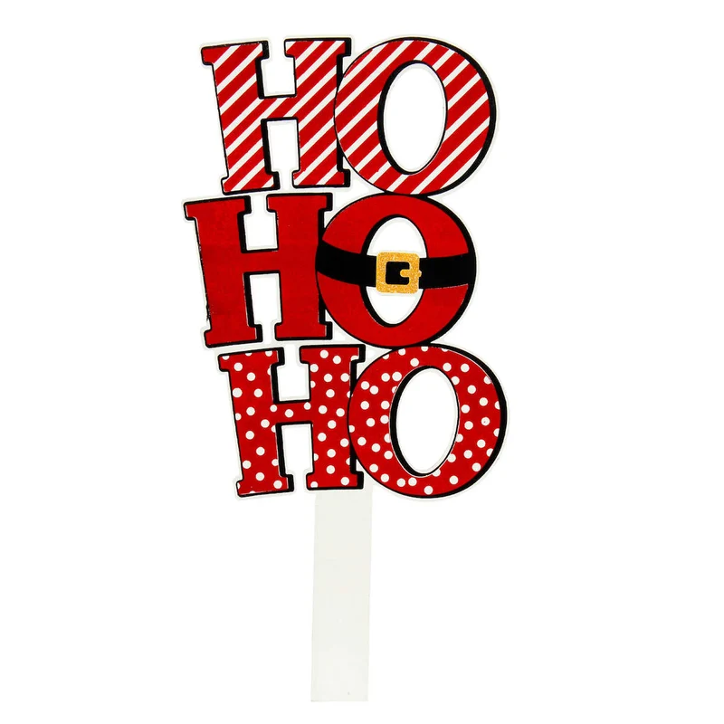 Art.5300 Letrero HoHoHo Color 50x24.5cm 1pz