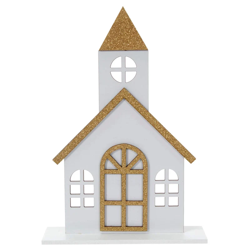 Art.5221 Iglesia Con Base 25x18x5cm 1pz