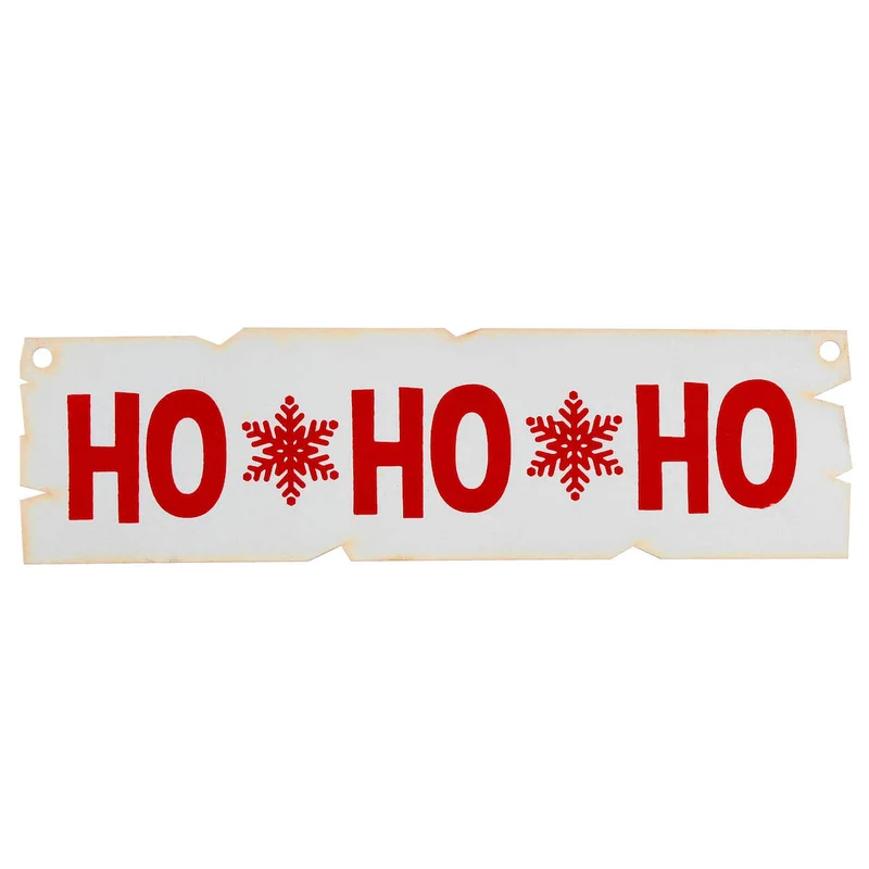 Art.5147 Letrero Navidad Color 8.5x30cm (Aprox) 1pz