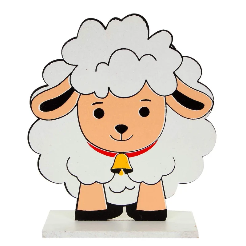 Art.5119 Borreguito De Color 15x13x5.5cm 1pz