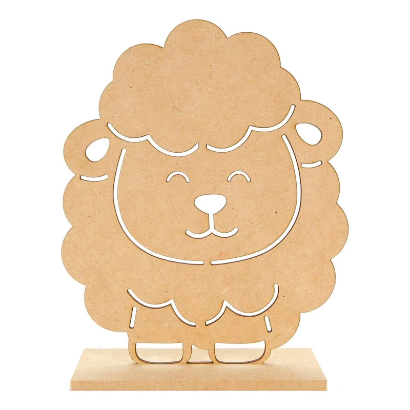 Art.5060 Borreguito Natural 15.5x12.5x5.5cm 1pz