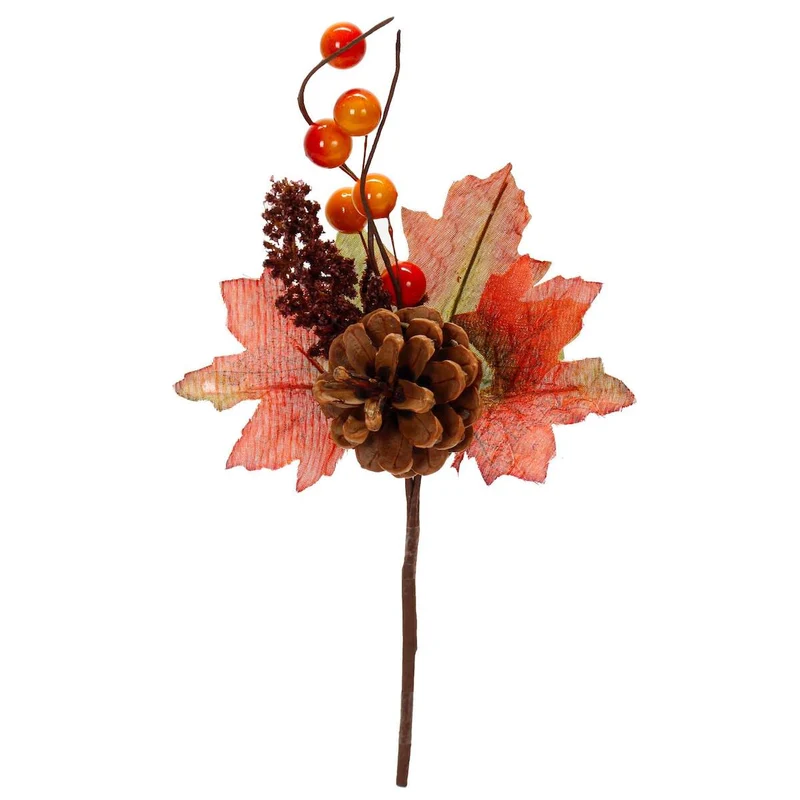 Art.4754 Pick Otoñal Piña/Cerezas 28cm 1pz