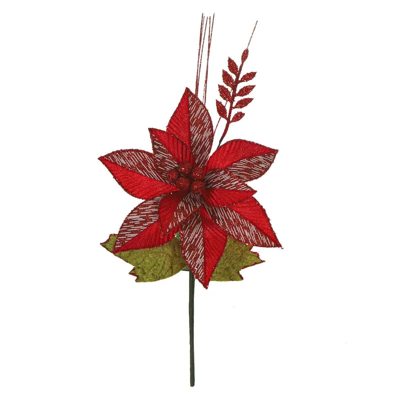 Art.4845 Vara Nochebuena A36xD18cm 1pz