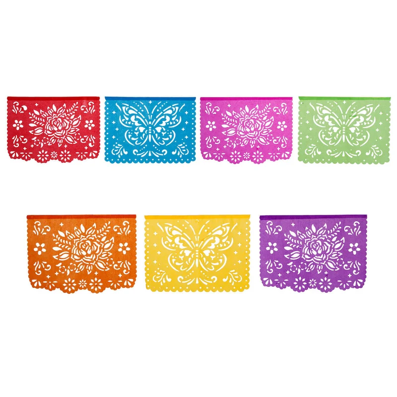 Art.8372 Guía De Papel Mariposas 34.5x48cm 4m