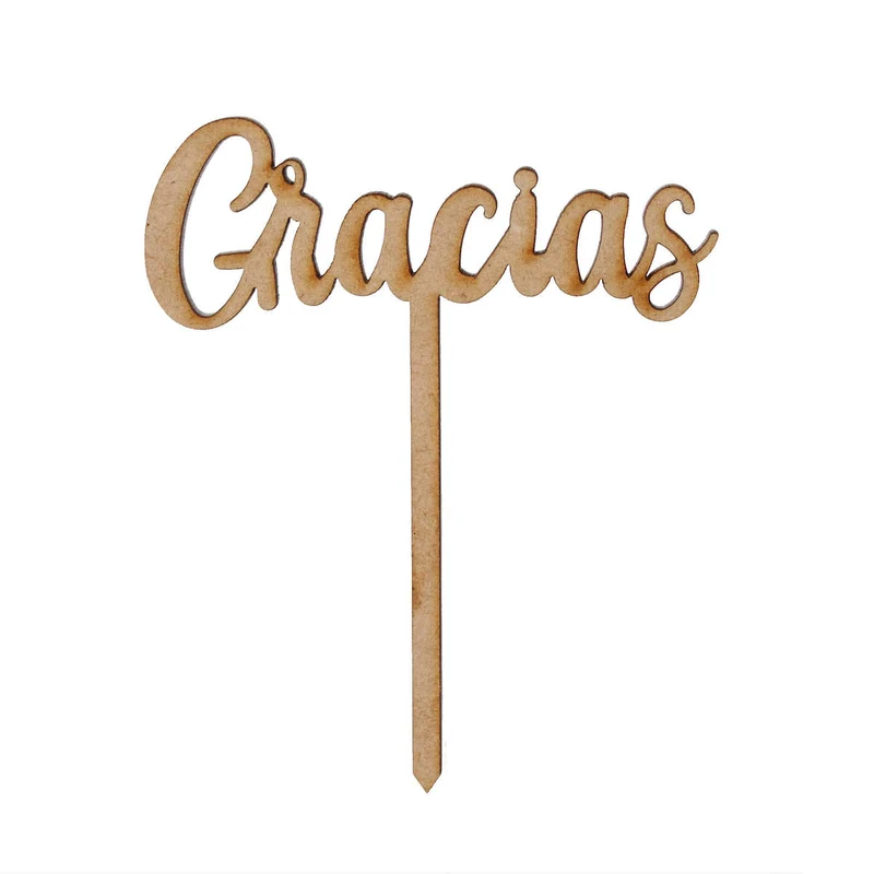Art.7948 Pick Mini Gracias 9x7.5cm 1pz