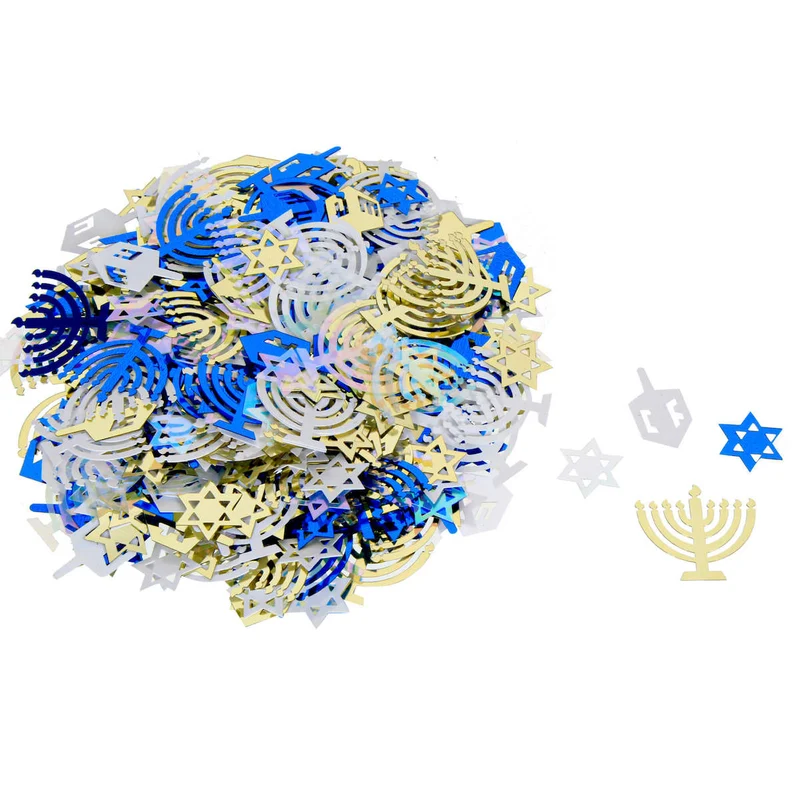 Art.7859 Lentejuela Figura Hanukkah 15gm 1pz