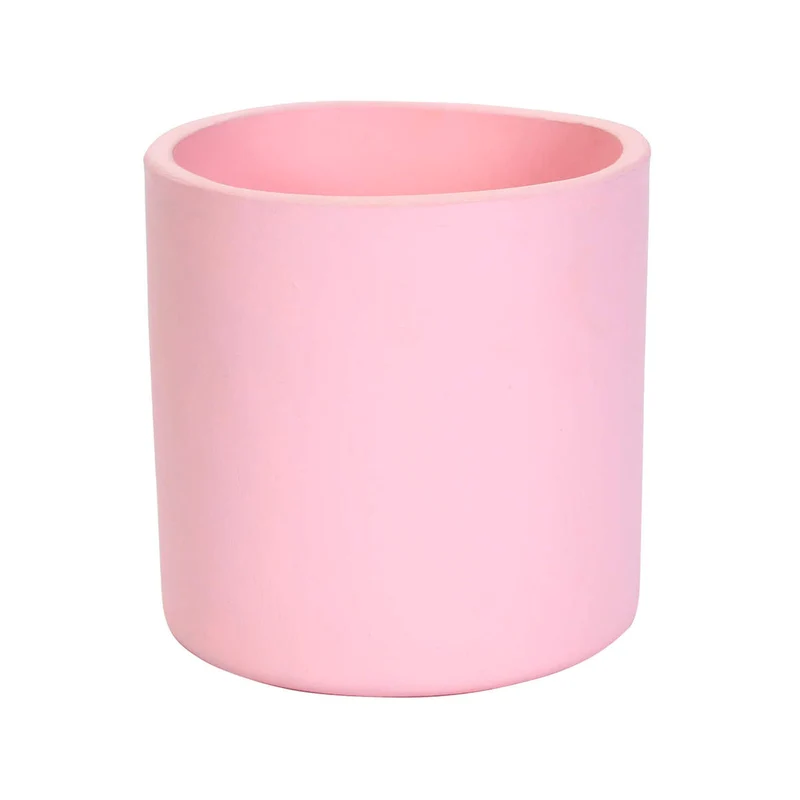 Art.7524 Maceta De Barro Cilindro Pintada 10cm 1pz