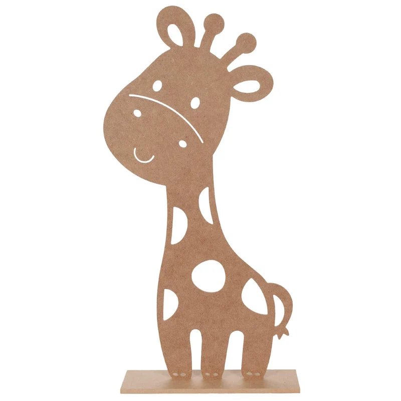 Art.7653 Jirafa Con Base 67x31x9cm 1pz