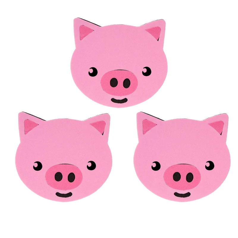 Art.7509 Cara Animalitos 11x12cm (Aprox) 3pz