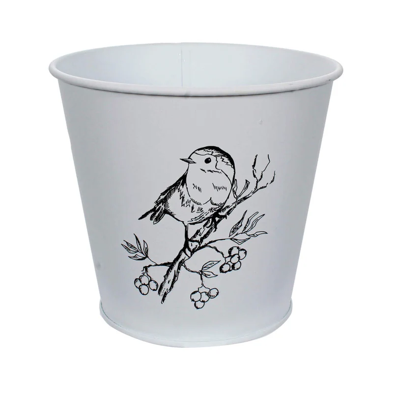 Art.2474 Base Metálica Diseño Con Pájaro 12.6x14cm 1pz