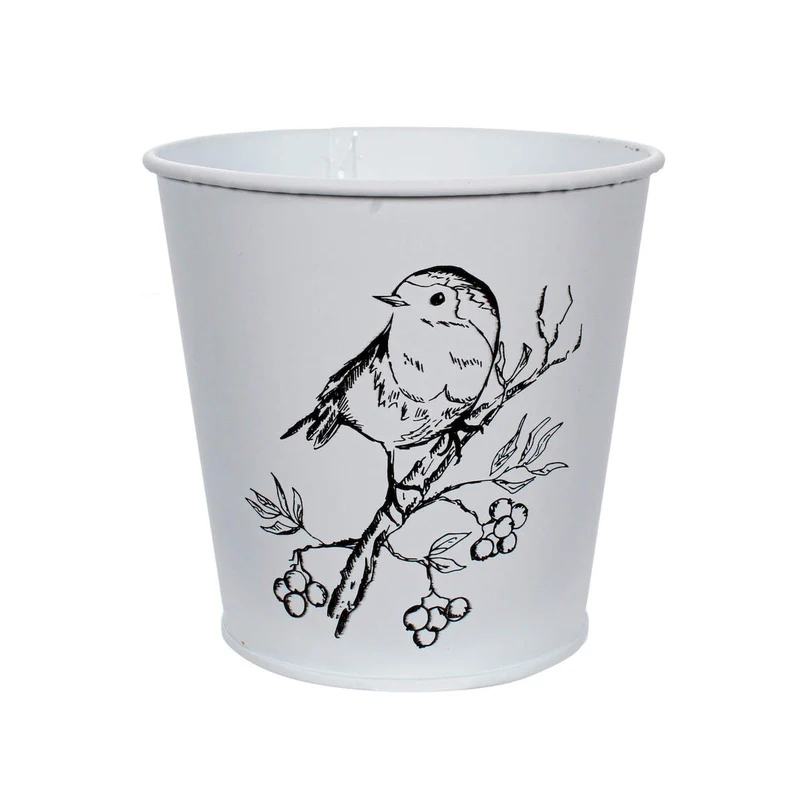 Art.2473 Base Metálica Diseño Con Pájaro 10.5x11cm 1pz
