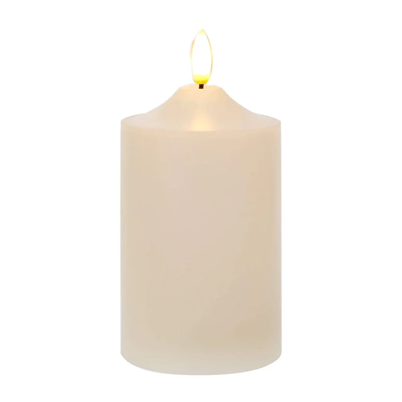 Art.2437 Vela con Luz Led 14.5x7.5cm 1pz