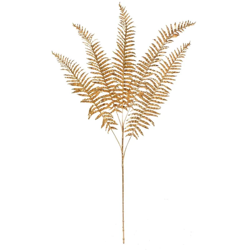 Art.1607 Vara De Follaje Helecho Metálico 89cm 1pz