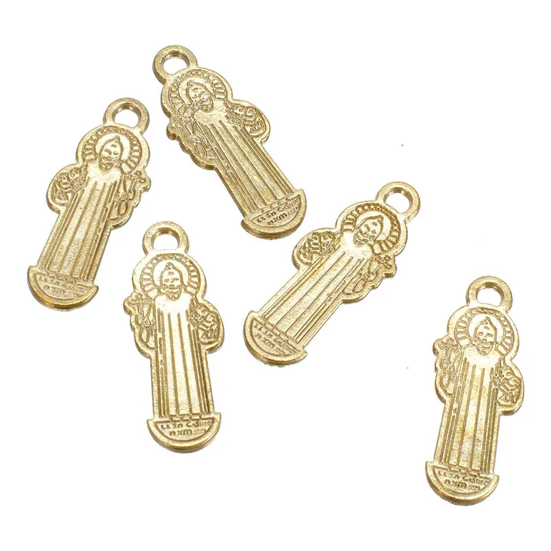 Art.4671 Dije San Benito 3x1cm 5pz
